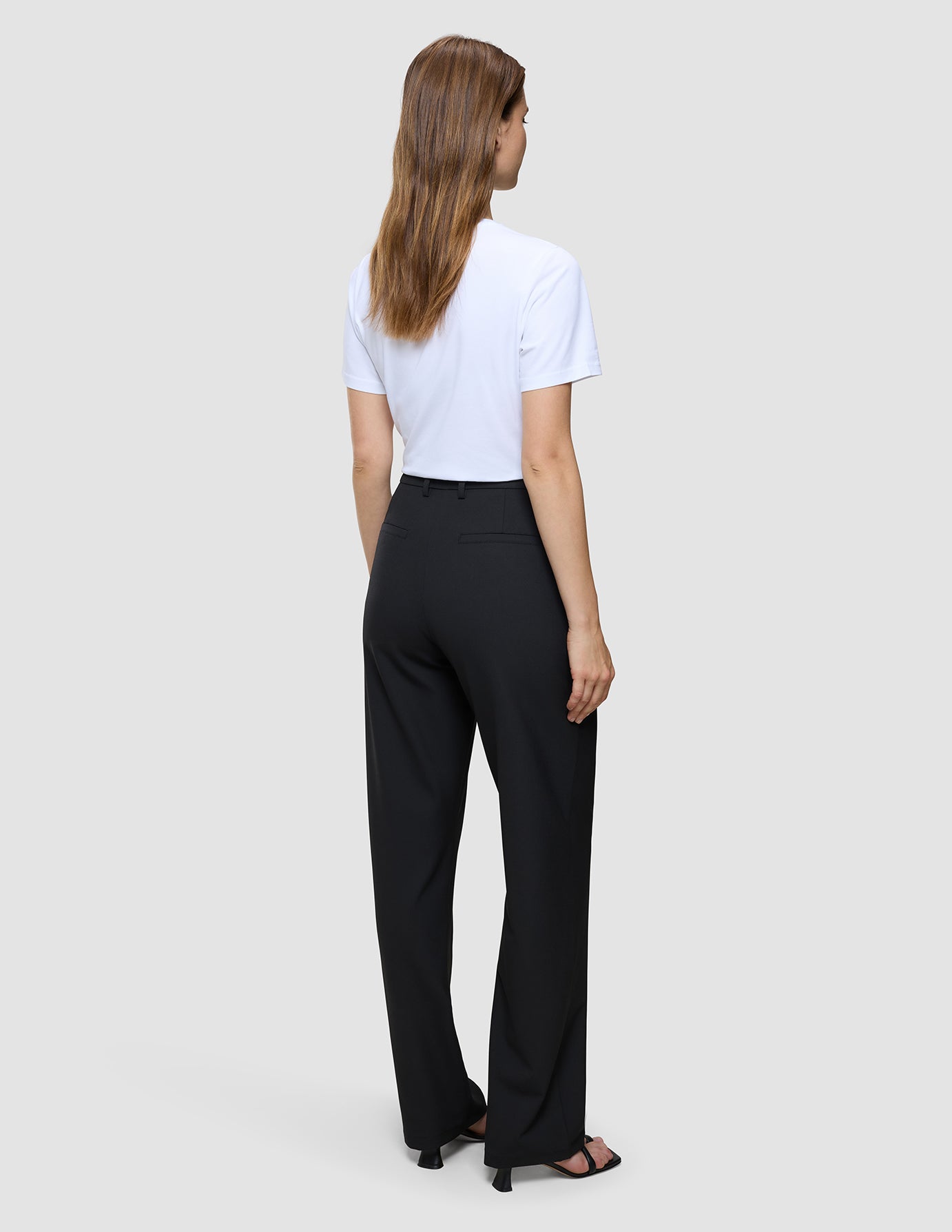 Essential Pants Straight Black